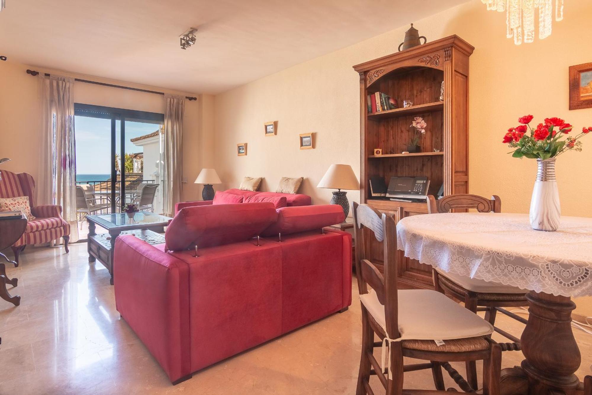 2233-Lovely 2 Bedrooms On The Beach, Pool And Port 마닐바 외부 사진
